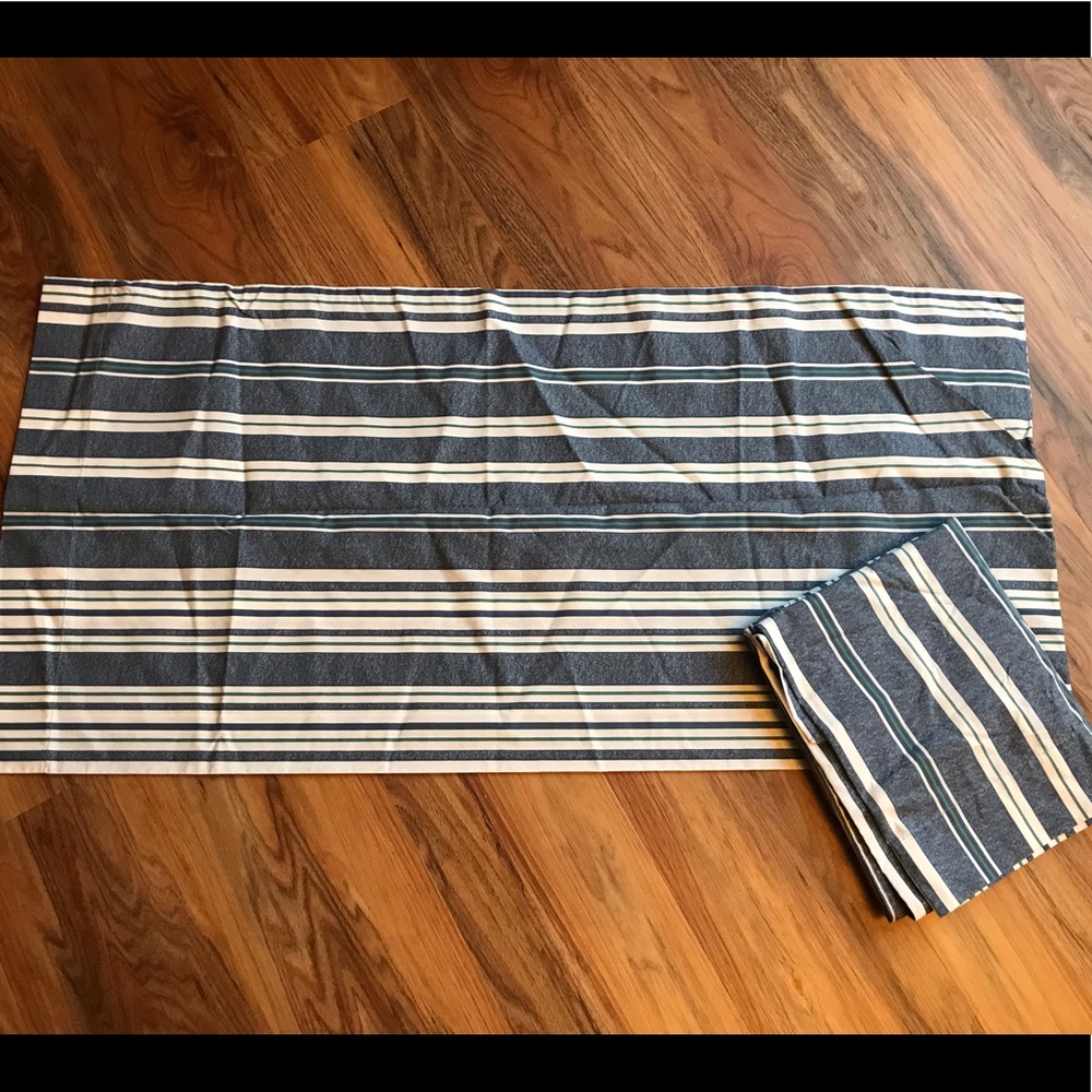 New Striped Pillowcases